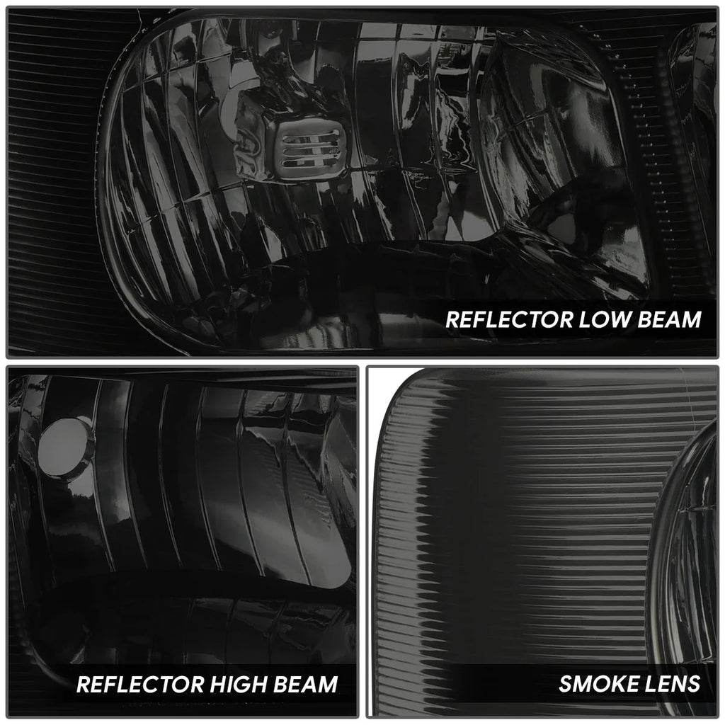 Factory Style Headlights 03-23 Chevrolet Express / GMC Savana 1500-4500