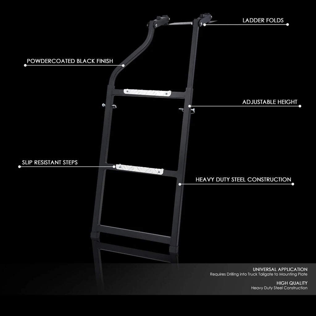 Universal Pickup Trucks Rear Gate Tailgate Ladder