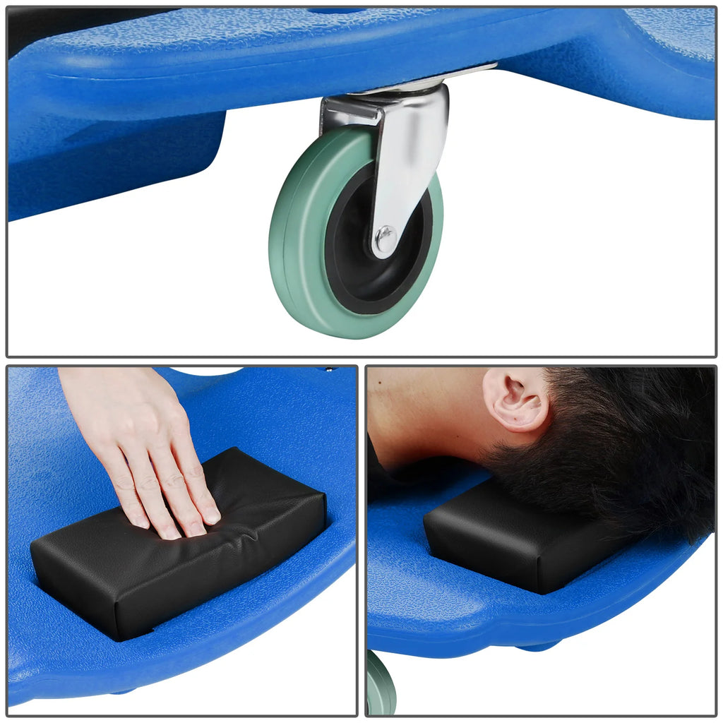 Heavy Duty Low Profile Roller Automotive Creeper - 46.8 in. L x 23.6 in. W [A Variety of Color Options]