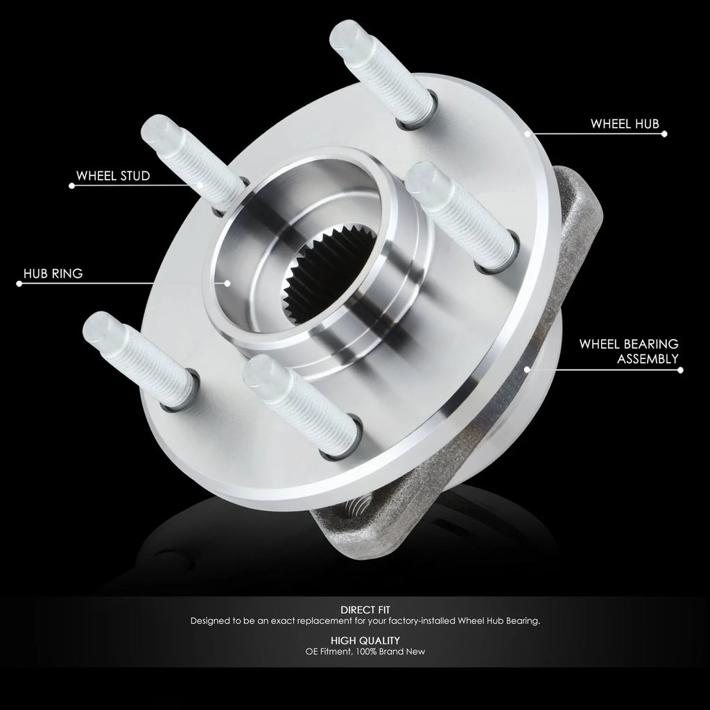 Front Left or Right Side Wheel Bearing & Hub Assembly 04-07 Chevy Malibu, 05-07 Pontiac G6
