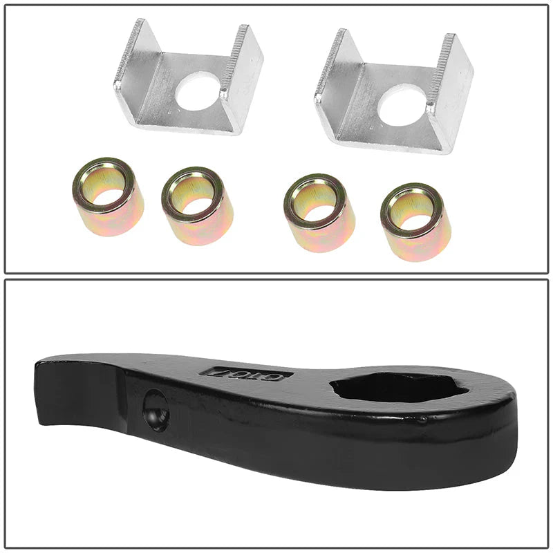 11-20 Chevy Silverado GMC Sierra 2500HD 3500HD 1 in. -3 in. Front Leveling Torsion Key Kit
