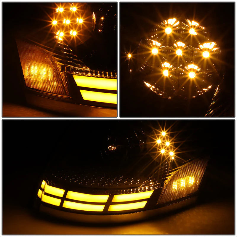 Full LED Switchback Headlights 03-17 Volvo VN VNL VNM VNX