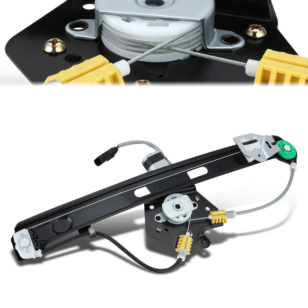 01-05 BMW 325I 325Xi 330I 330Xi 4Dr Power Window Regulator w/Motor - Rear Right Passenger Side