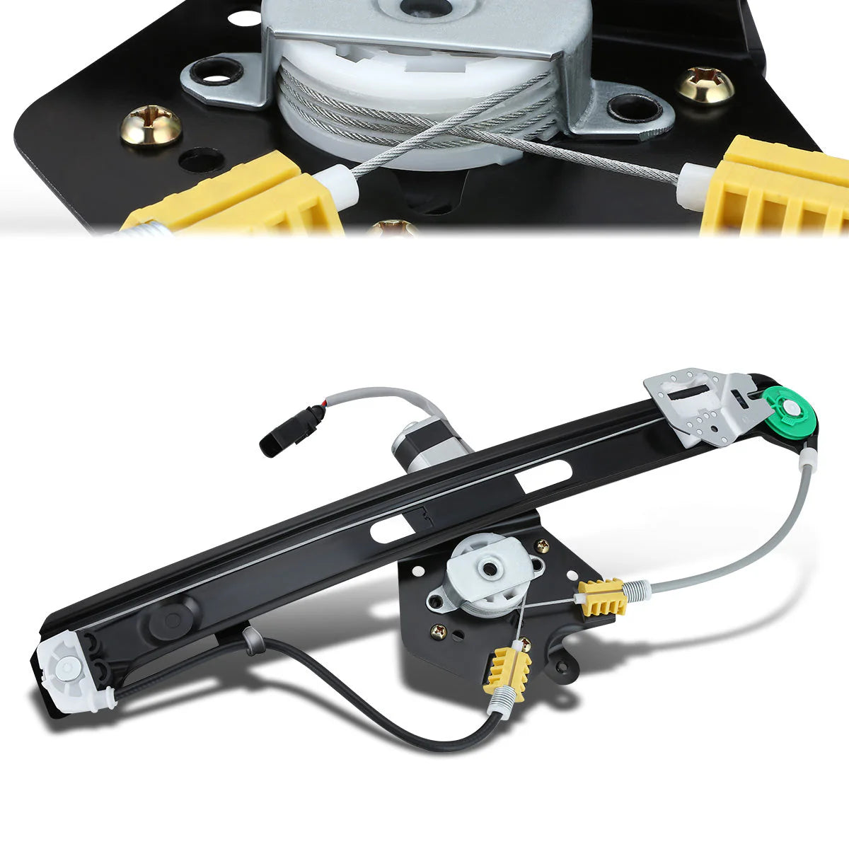 01-05 BMW 325I 325Xi 330I 330Xi 4Dr Power Window Regulator w/Motor - Rear Right Passenger Side