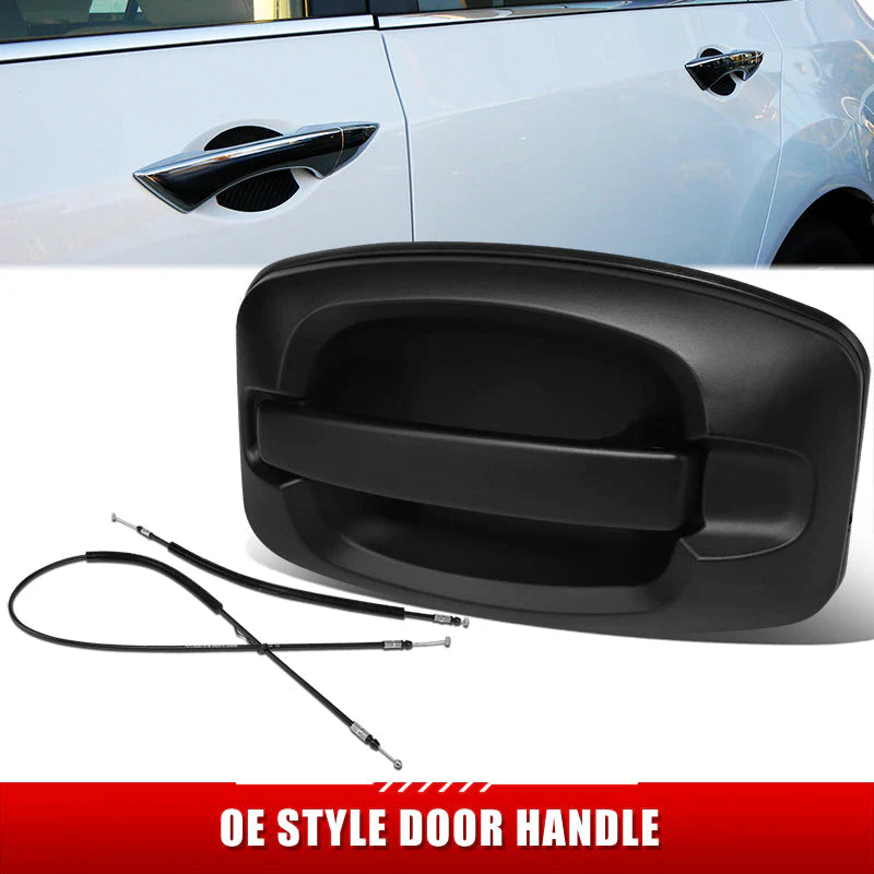 Rear Driver Side Outer Door Handle 14-22 Ram Promaster 1500, 2500, 3500, City, Rapid