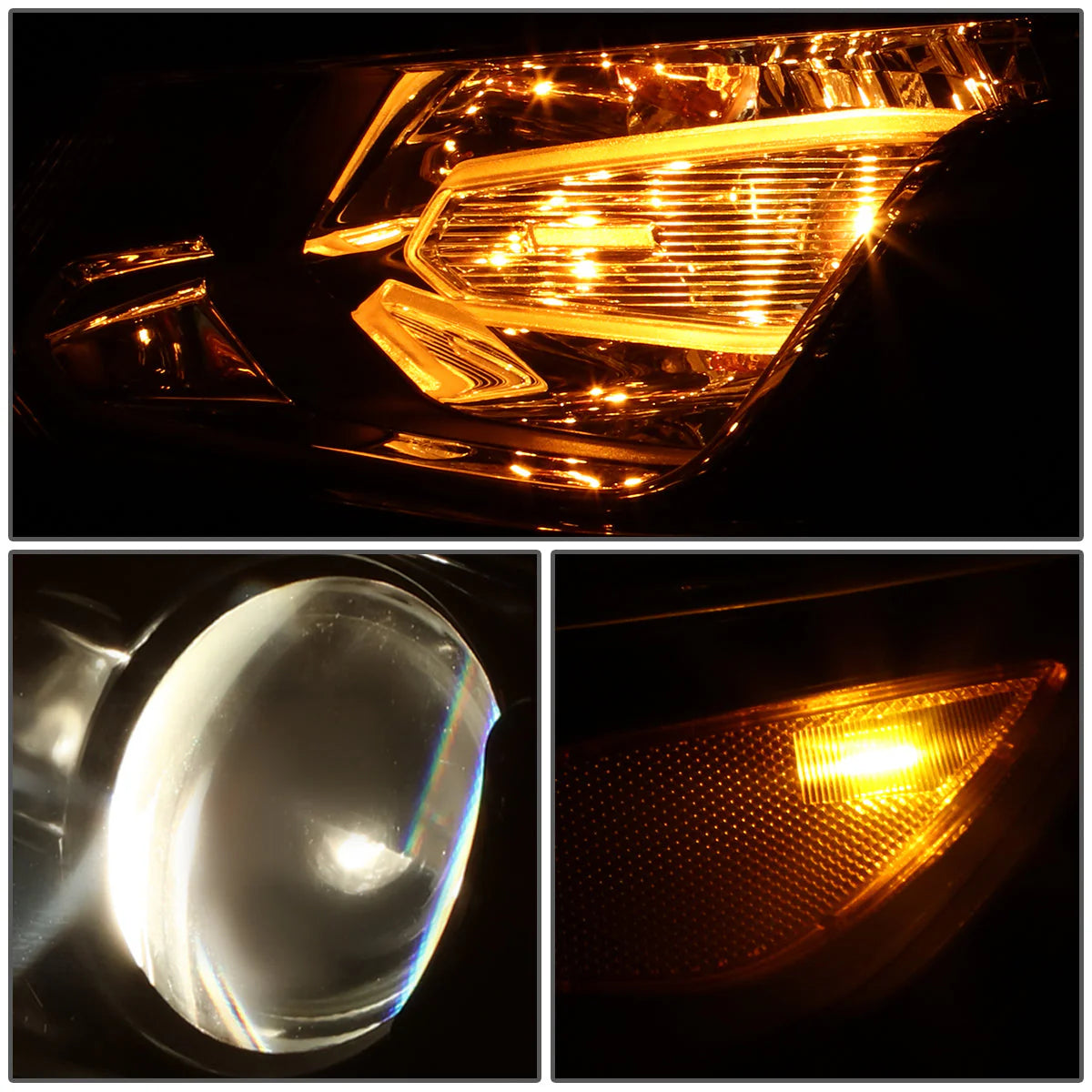 Factory Style Projector Headlight (Left) 16-18 Chevy Malibu