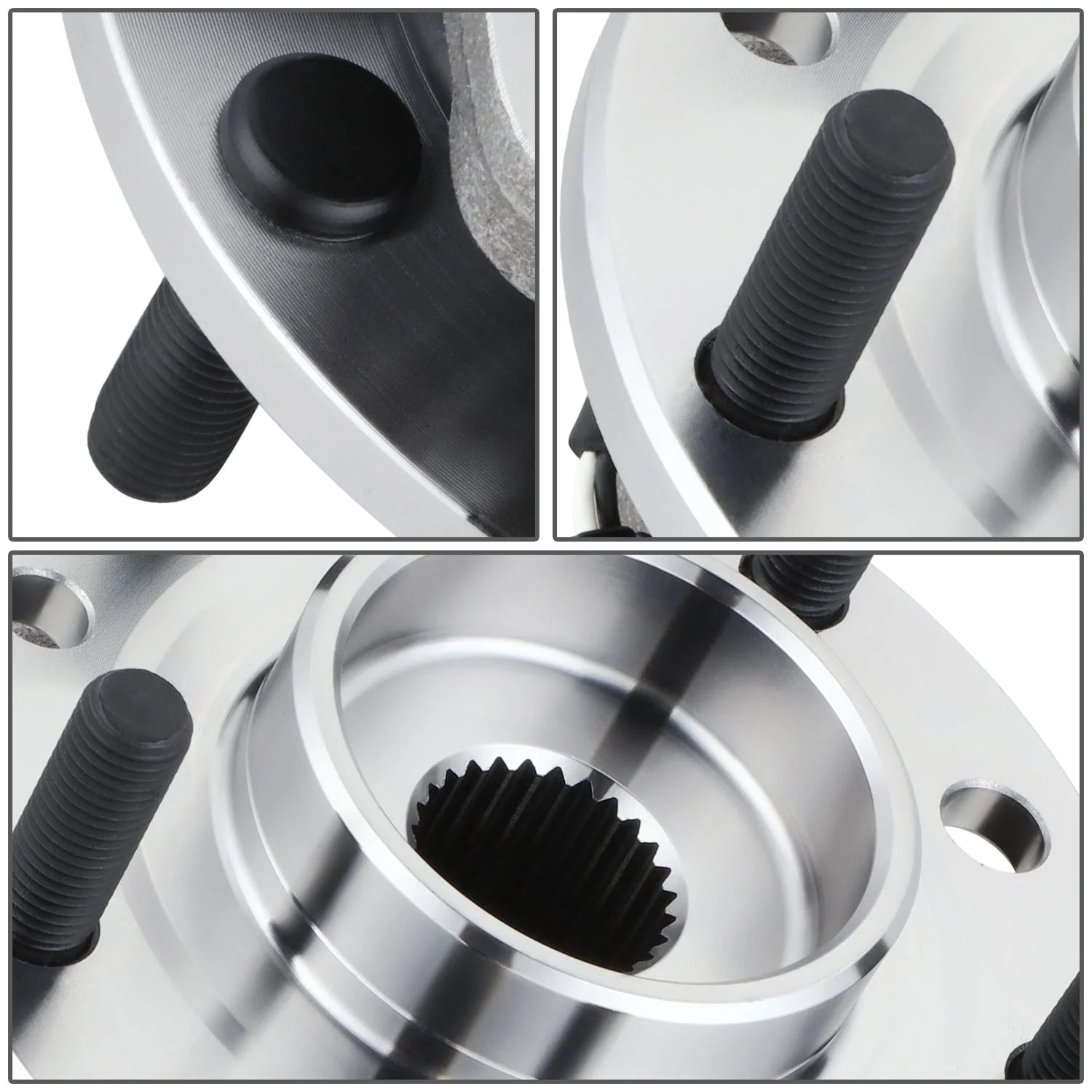 Front Left or Right Side Wheel Bearing & Hub Assembly 97-04 Chevy S10, GMC Sonoma, 97-05 Blazer, Jimmy