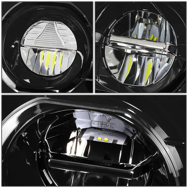 LED DRL Halo Sequential Headlights 19-22 Kenworth W990