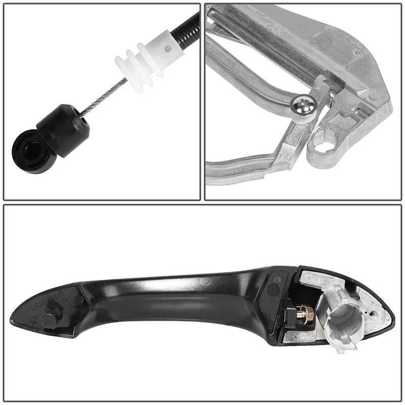 Front Passenger Side Outer Door Handle 00-06 BMW X5 w/Carrier
