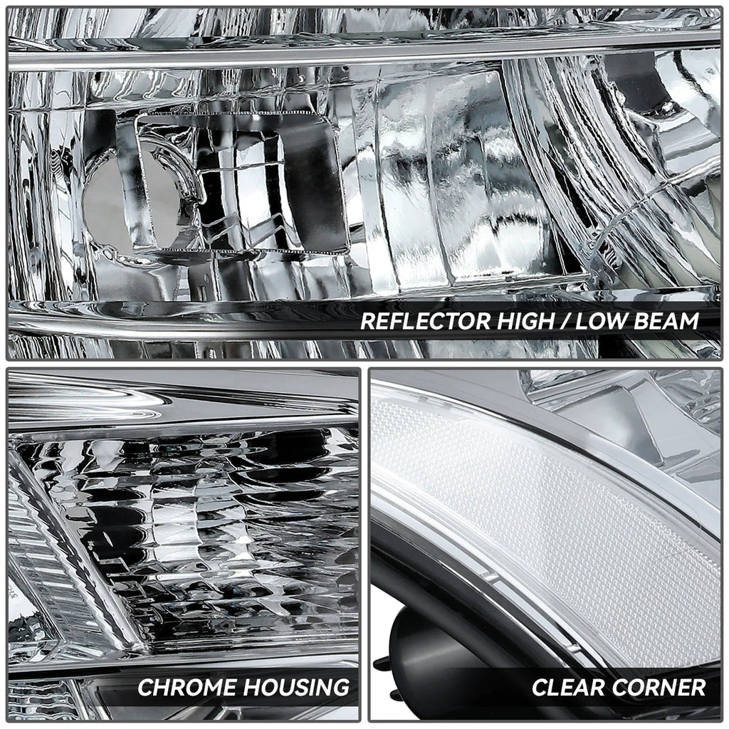 Factory Style Headlights 08-11 Ford Focus