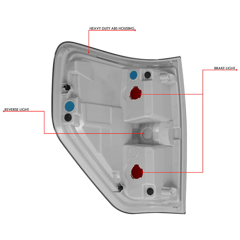 Tail Lights (Red) 09-14 Ford F-150
