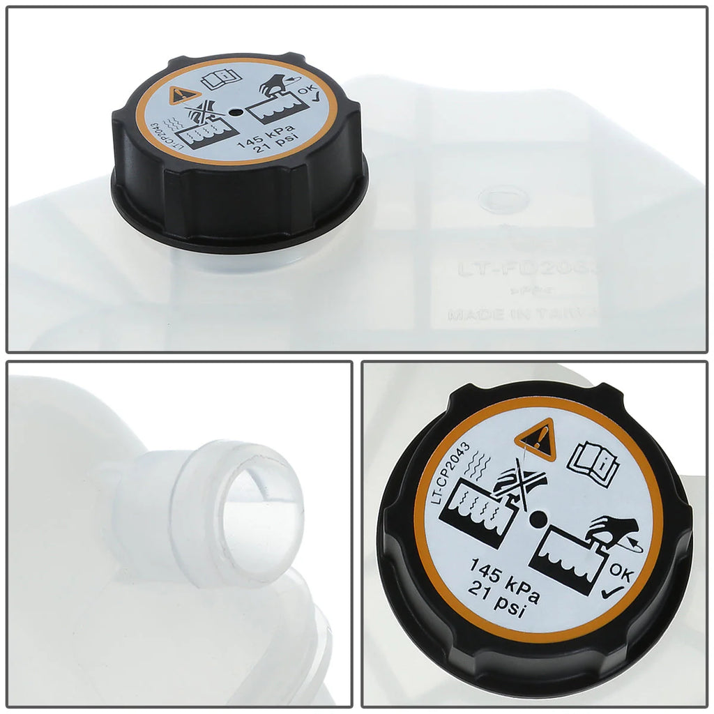 11-19 Ford Fiesta Coolant Overflow Reservoir w/ Cap