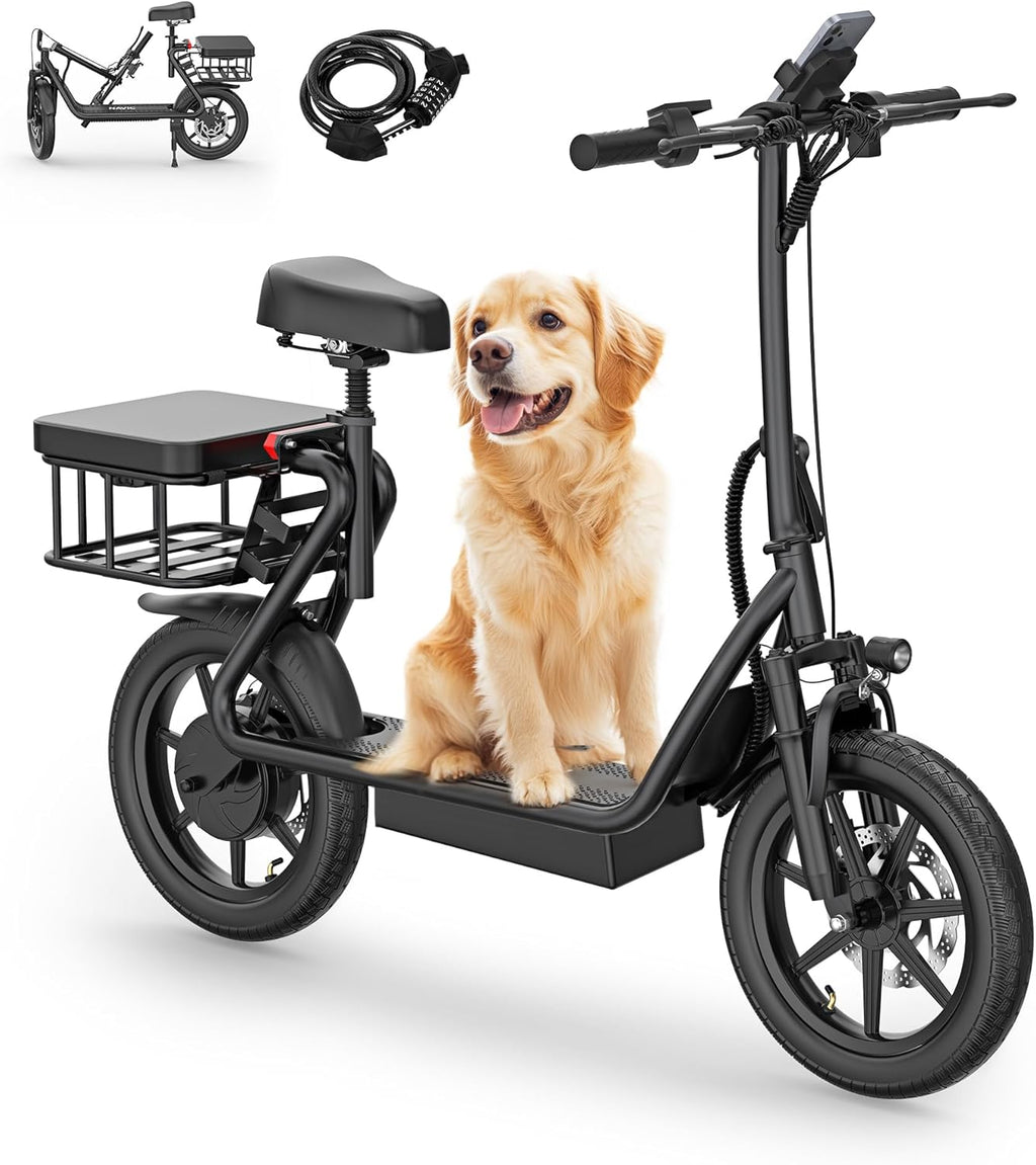 2026 Electric Scooter Adults,Max 19/27/49 Miles Ranges,Top Speed 19/22 mph,350/750W Peak Motor, Folding E-Scooter with Dual Braking Dual Suspension