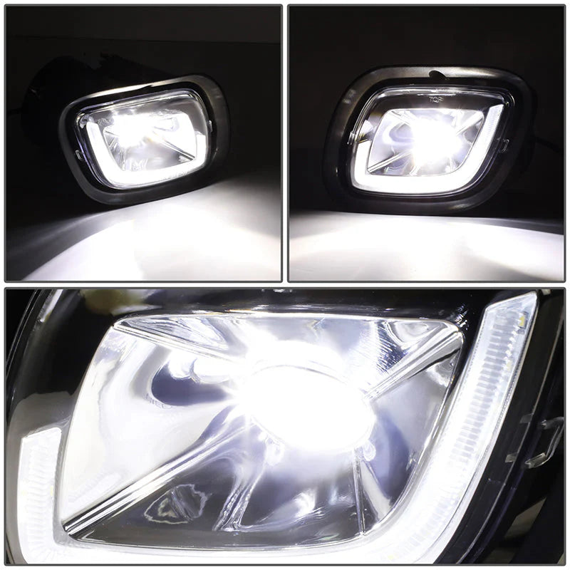 LED DRL Projector Fog Lights 08-17 Freightliner Cascadia