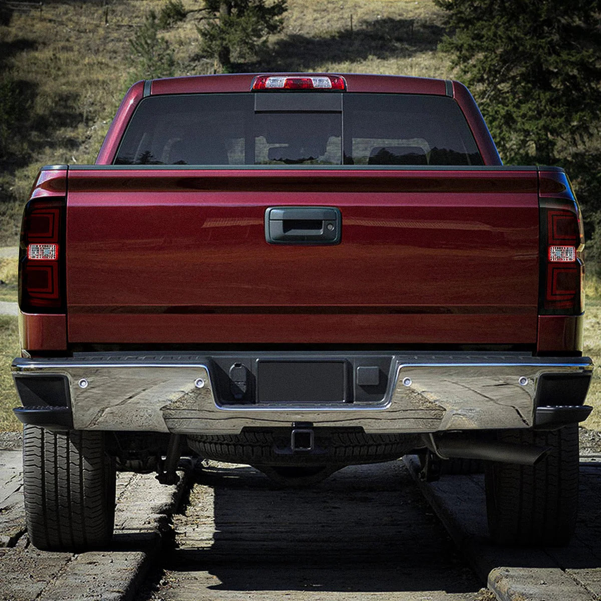 LED Brake Tail Lights 14-19 Chevy Silverado 1500 2500HD 3500HD
