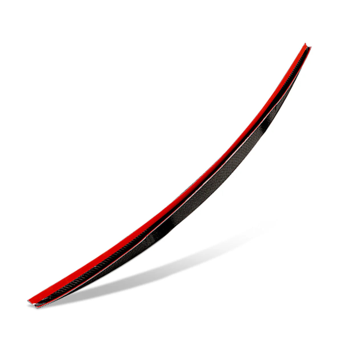 V-Style Carbon Fiber Rear Trunk Lid Spoiler 17-21 Audi A4 Quattro Sedan