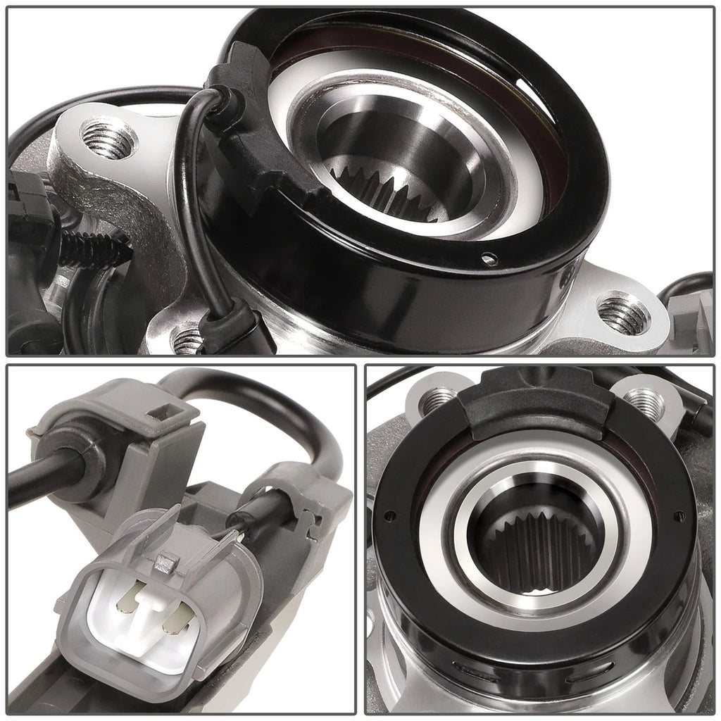 Front Wheel Bearing Hub Assembly (Driver/Left) 04-08 Chevy Colorado, GMC Canyon, 07-08 Isuzu I-370