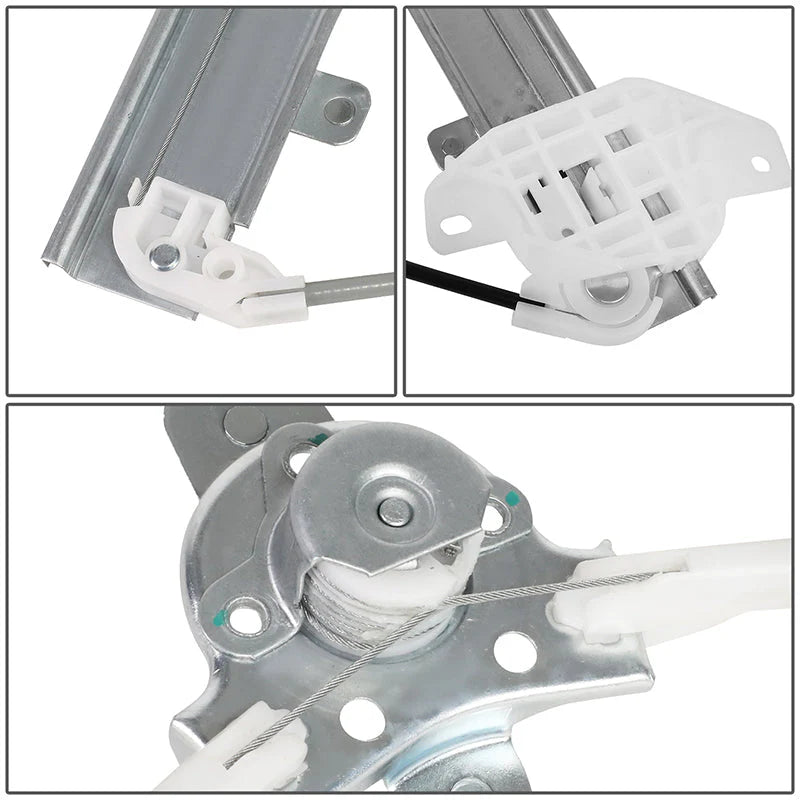 95-99 Hyundai Accent Sedan Manual Window Regulator - Front Right Passenger Side