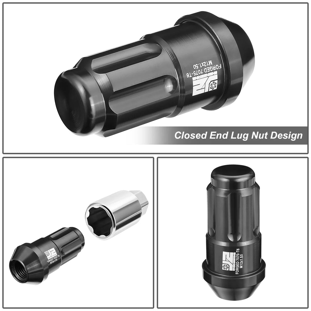 20 Pcs Aluminum Lug Nuts[A Variety of color options] Universal