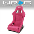 Vegan Micro Fiber Fixed Back Racing Bucket Seat Universal