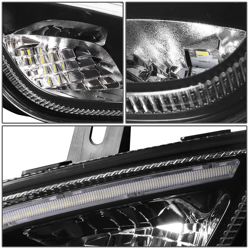 LED DRL Fog Lights 18-22 Freightliner Cascadia