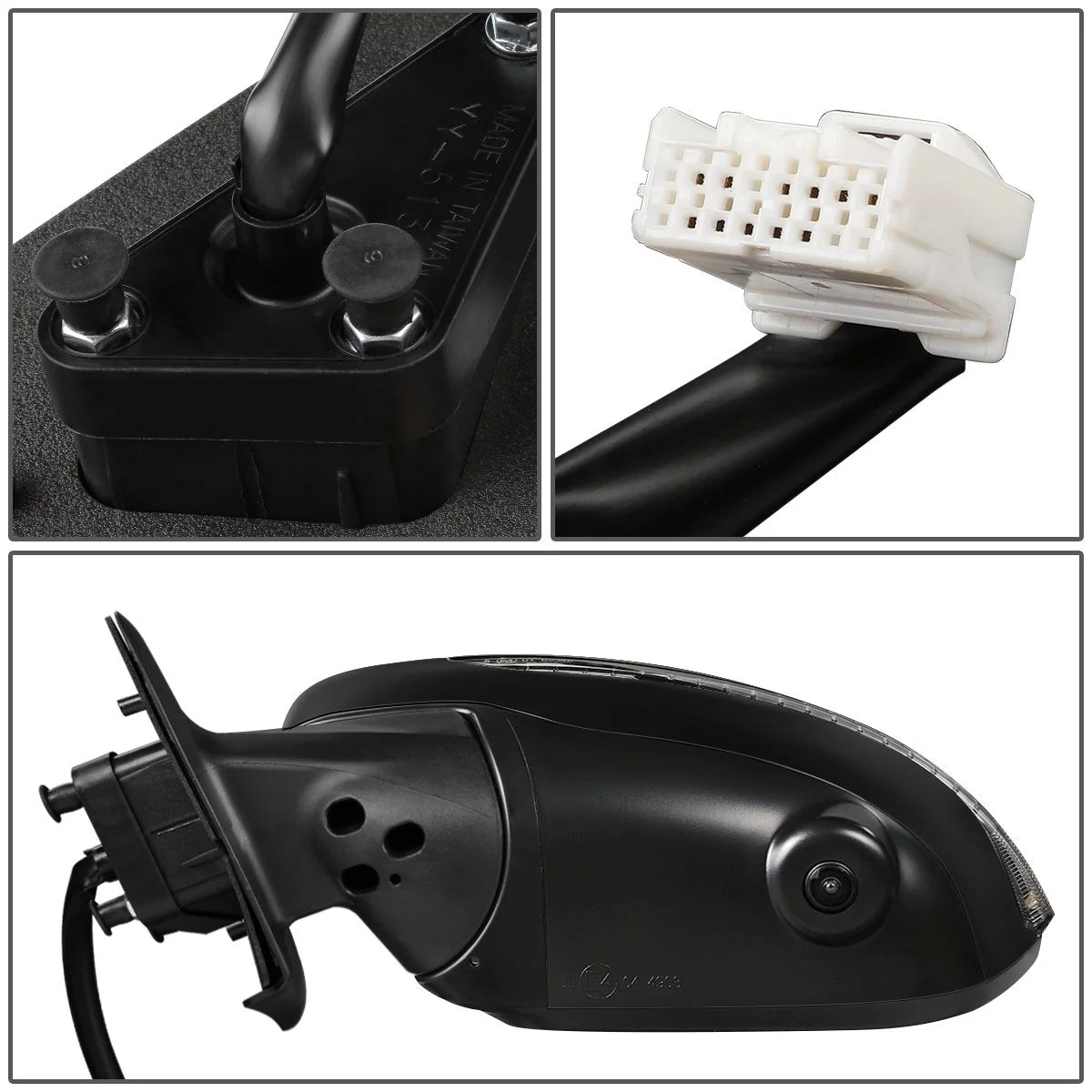 Powered Heated Side View Mirror (Left) 15-17 Nissan Juke