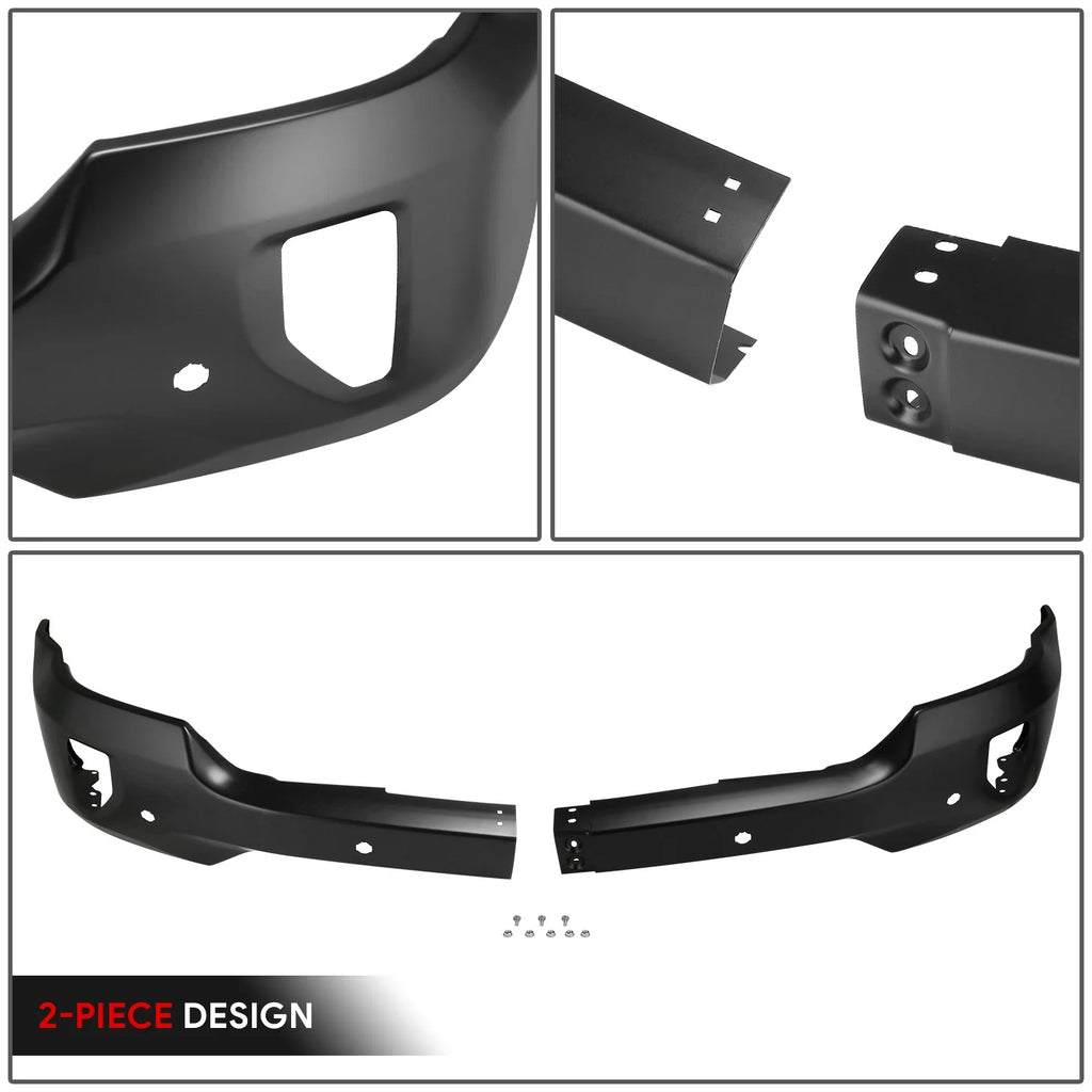 Modular Style Front Bumper (w/Fog Light Holes) 16-19 Chevy Silverado 1500 LD