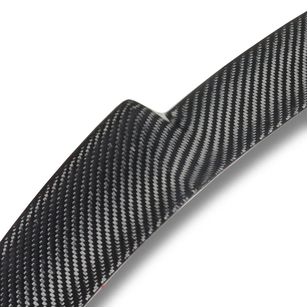 V-Style Carbon Fiber Rear Trunk Lid Spoiler 20-22 Tesla Y