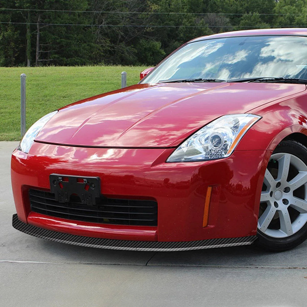 3 Pieces CT-Style Front Bumper Lip 03-05 Nissan 350Z Z33