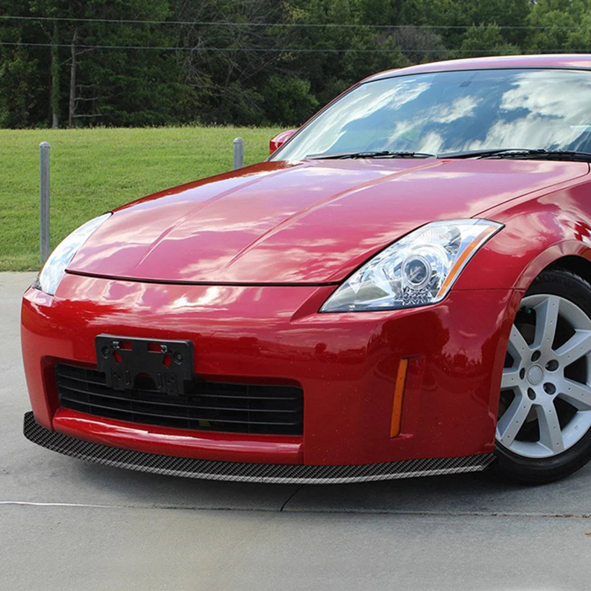 3 Pieces CT-Style Front Bumper Lip 03-05 Nissan 350Z Z33