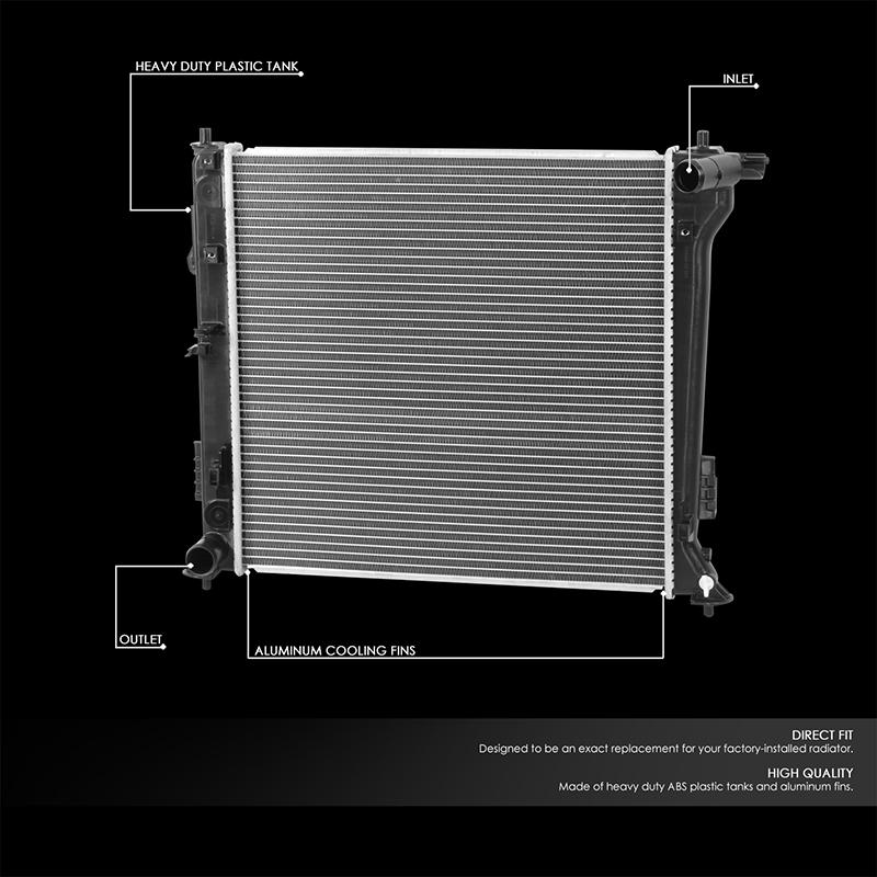 13577 Replacement Radiator 16-18 Hyundai Tucson 1.6L