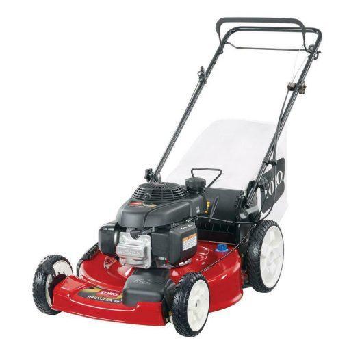 2026 Self-propelled gas mower, 22-inch 170cc OHV engine high-wheel RWD 3-in-1 with height adjustment, oil included
