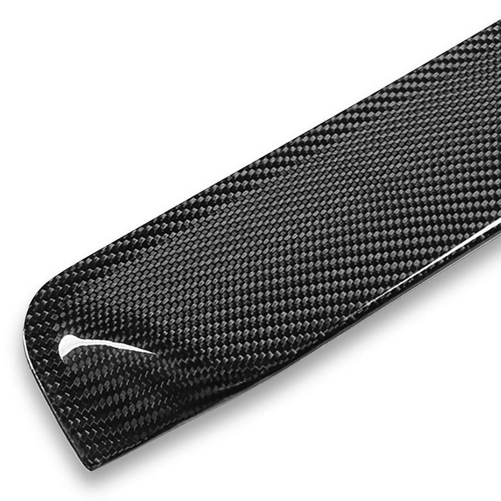 02-06 BMW 325xi 320i 330i E46 Sedan Rear Window Windshield Roof Spoiler - Carbon Fiber