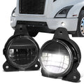 LED Clear Lens Fog Lights 18-20 Volvo VNR 300 400 640