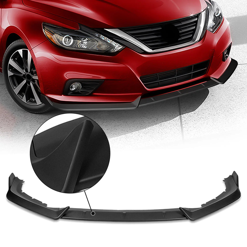 STP-Style Front Lip Spoiler 16-18 Nissan Altima Sedan