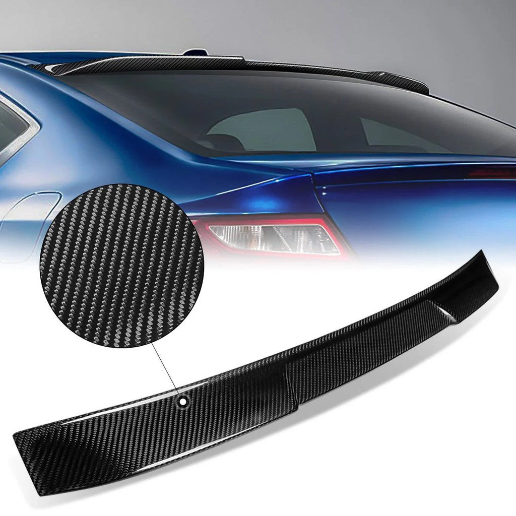 13-17 Honda Accord Coupe Rear Window Roof Spoiler - Carbon Fiber