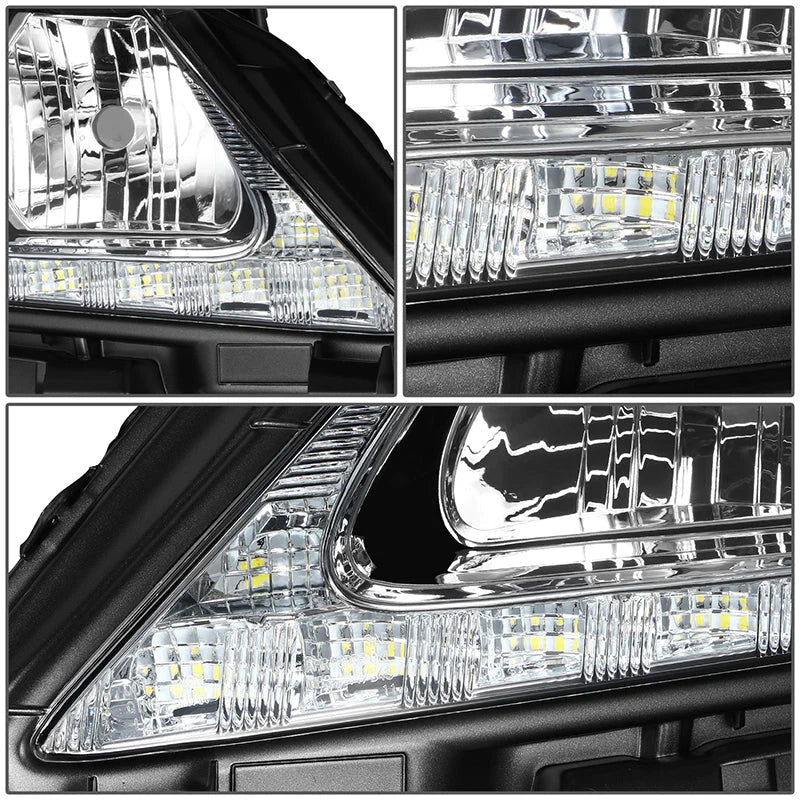 LED DRL Projector Headlights 13-15 Lexus ES300h, ES350