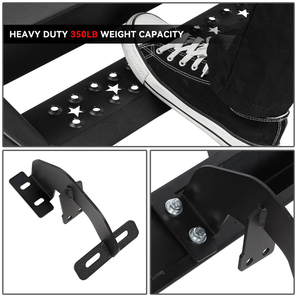 2.75 in. Running Boards with Drop Steps 09-22 Ram 1500 Classic 2500 3500 Crew Cab