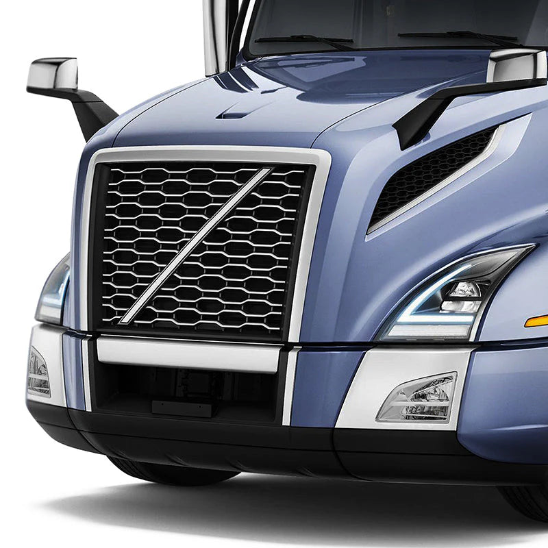 LED Clear Lens Fog Lights 18-22 Volvo VNL