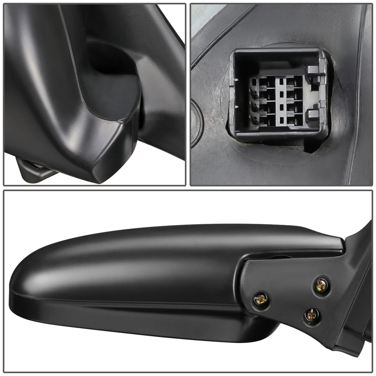 Powered Side View Mirror (Right) 90-93 Honda Accord