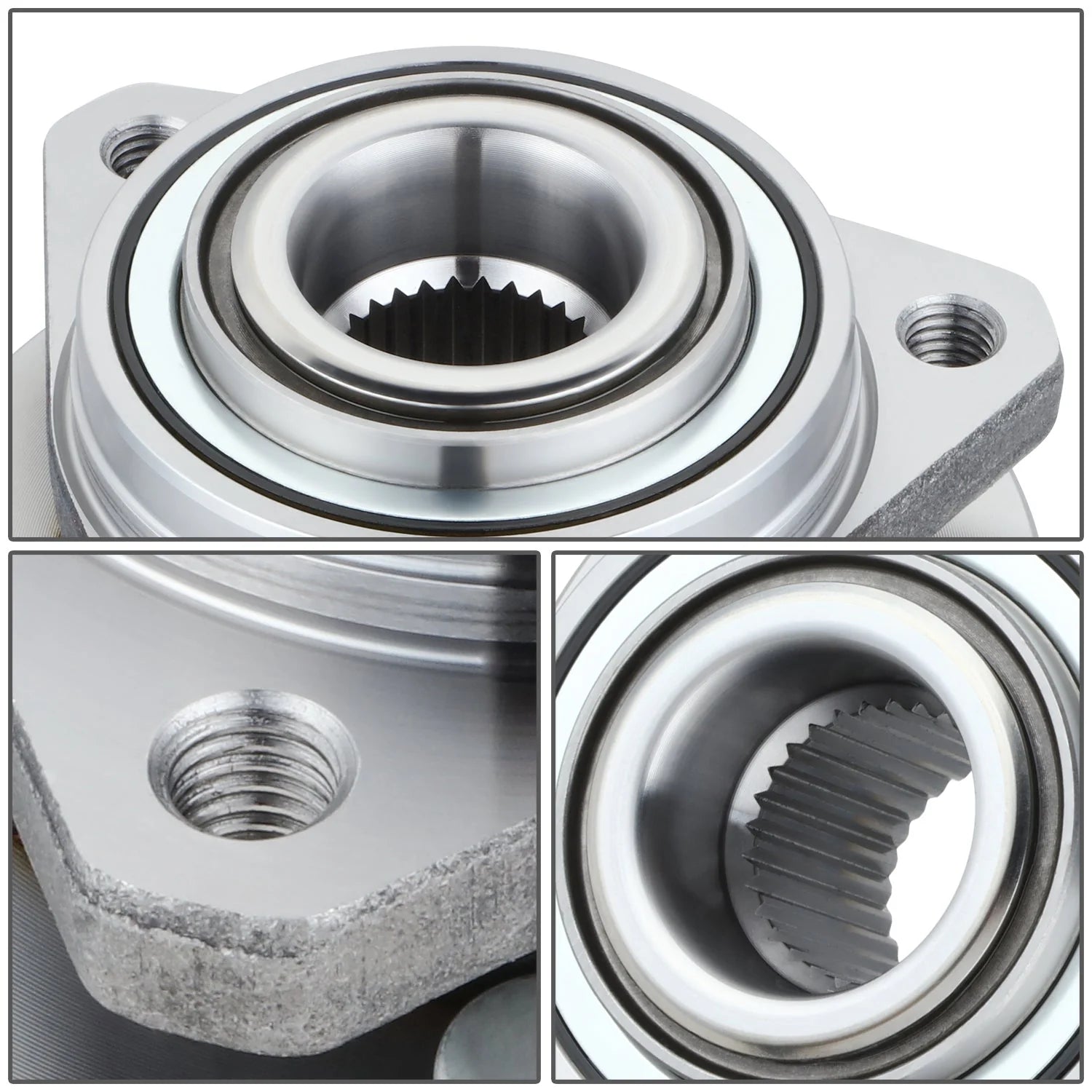 Front Left or Right Side Wheel Bearing & Hub Assembly 04-07 Chevy Malibu, 05-07 Pontiac G6