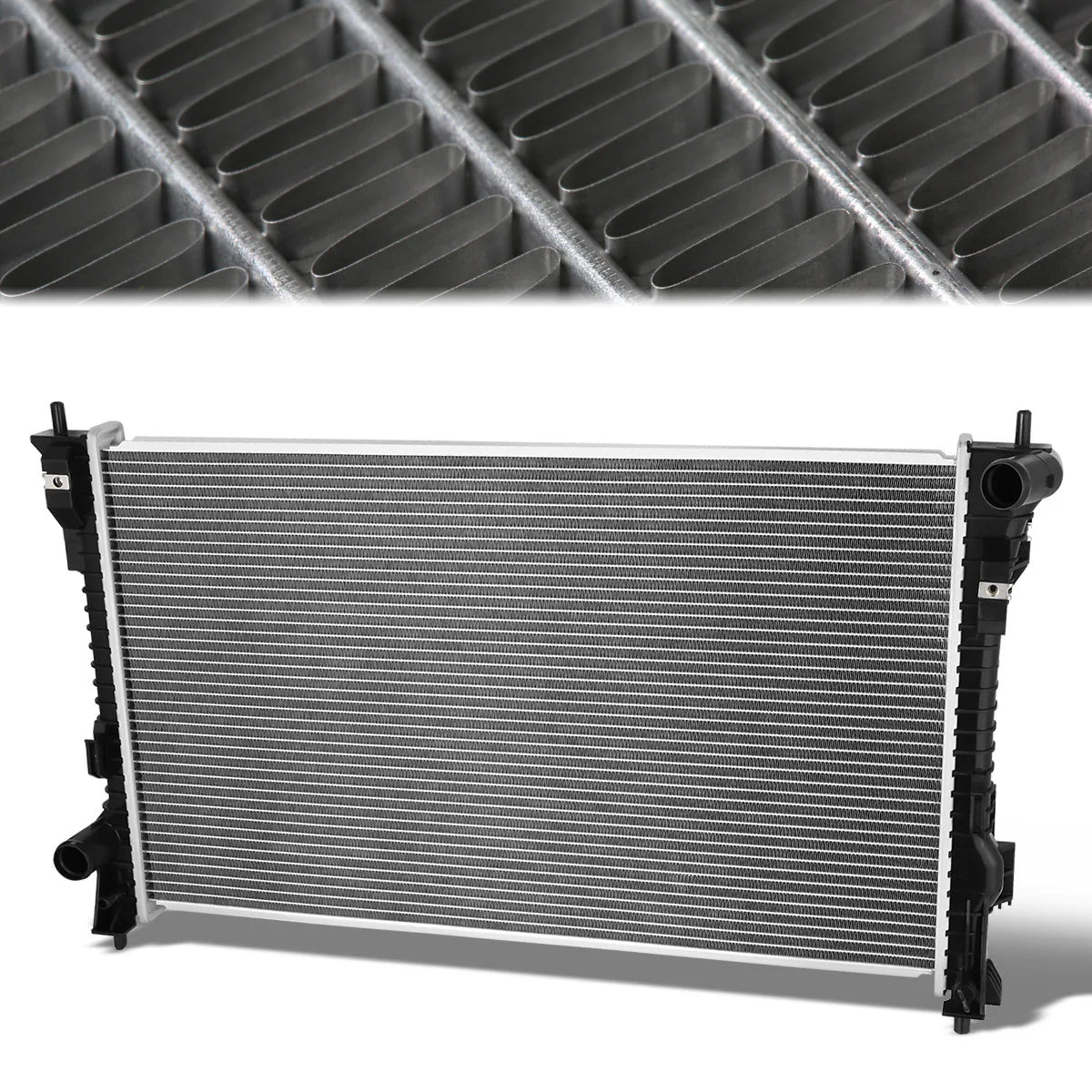 13306 Replacement Radiator 13-18 Ford Police Intercepter Sedan, 13-19 Taurus