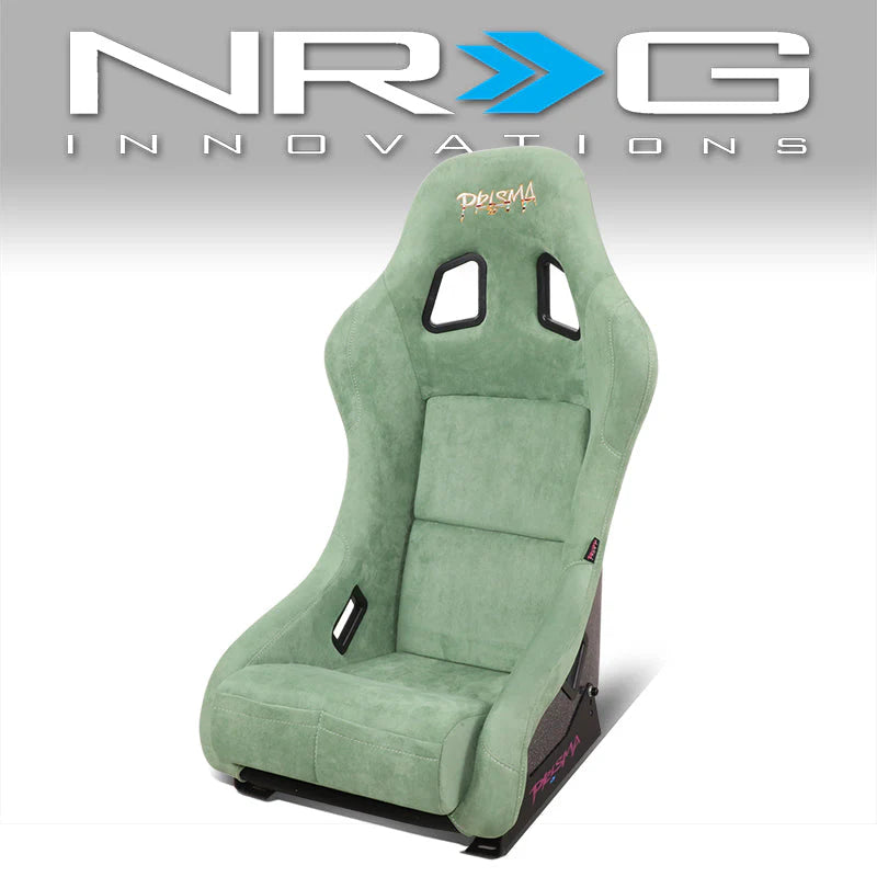 Vegan Micro Fiber Fixed Back Racing Bucket Seat Universal