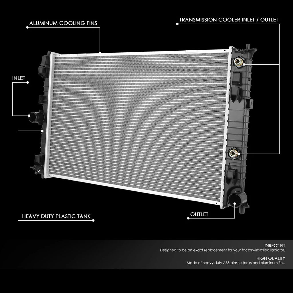 13088 Replacement Radiator 09-10 Mazda 6 2.5L