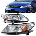 Factory Style Headlights 06-11 Honda Civic