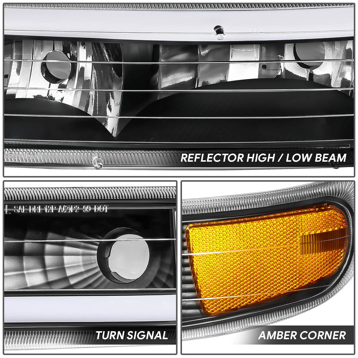 LED DRL Headlights 99-06 Chevy Silverado / Suburban 1500-3500
