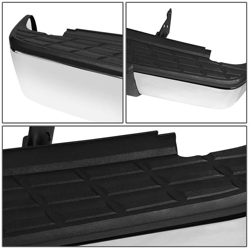 Rear Step Bumper W/o Rear Parking Sensors 07-13 Chevy/GMC Silverado Sierra 1500