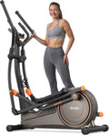 2026 Elliptical Exercise Machine, Elliptical Machine for Home, Magnetic Elliptical Trainer with 15.5IN-19IN Stride, 16 Resistance Levels, 400LBS Loading Capacity, Support Kinomap APP