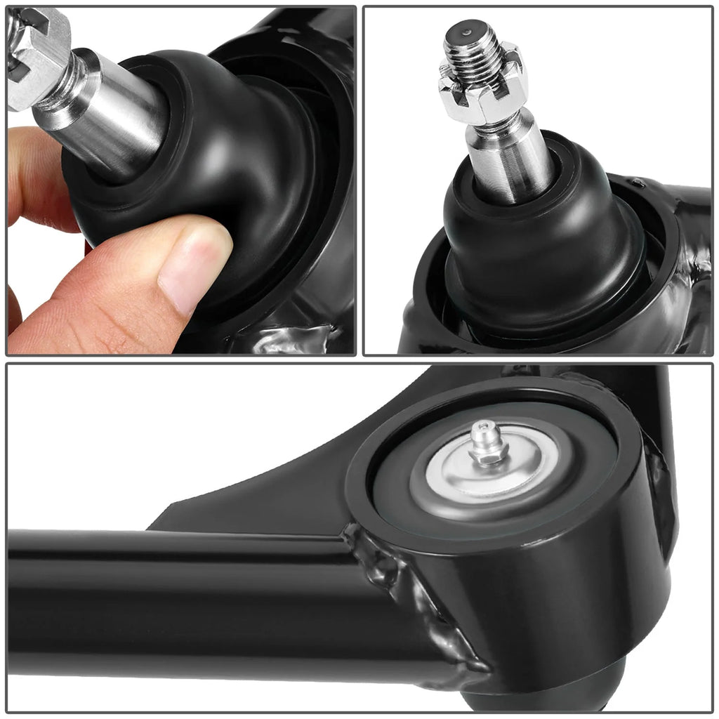 15-22 Chevrolet Colorado GMC Canyon 2-4 in. Lifted Front Upper Control Arms (Black)