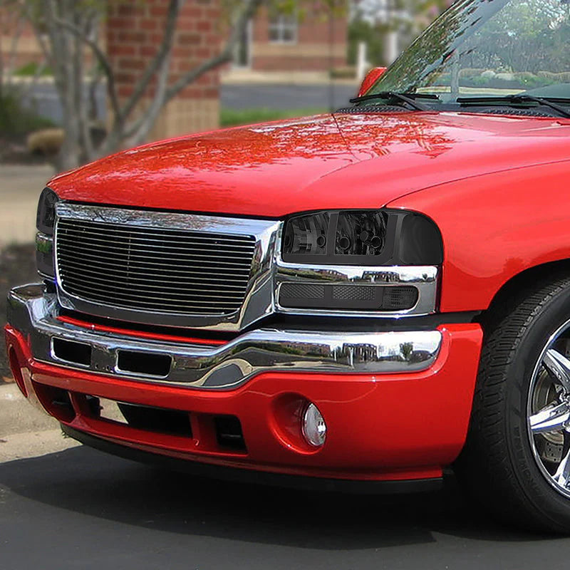 LED DRL Switchback Headlights 99-06 GMC Sierra 1500-3500 Yukon